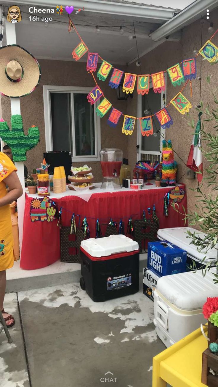 Michelada Bar Setup